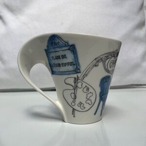 Villeroy & Boch New Wave Paris France Mug in Porcelain, Made in Germany